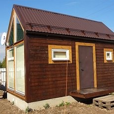  Винтовые сваи под бытовку